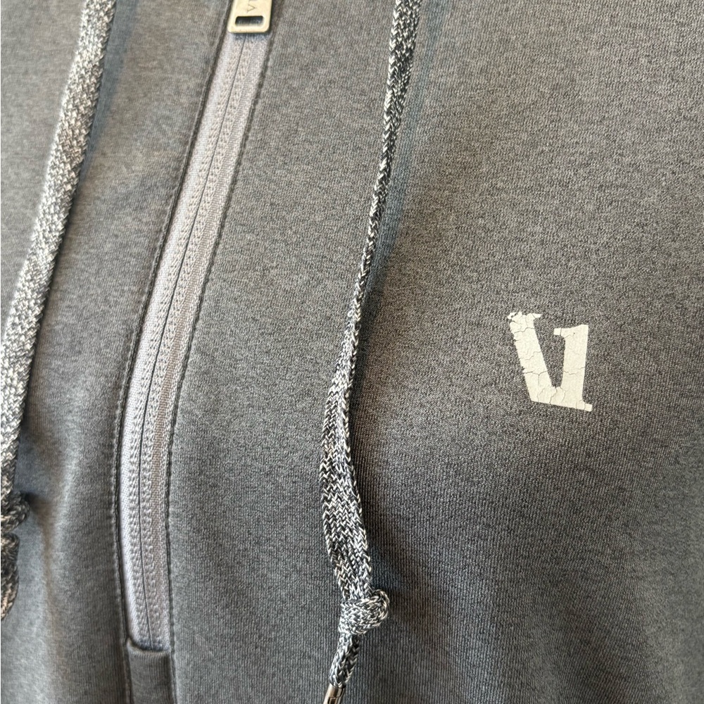 Vuori Black Half-Zip Hoodie - Picture 3 of 5